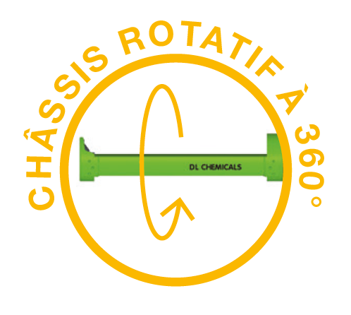 label Picto chassis rotatif à 360 universel Picto Chassis rotatif à 360 universel