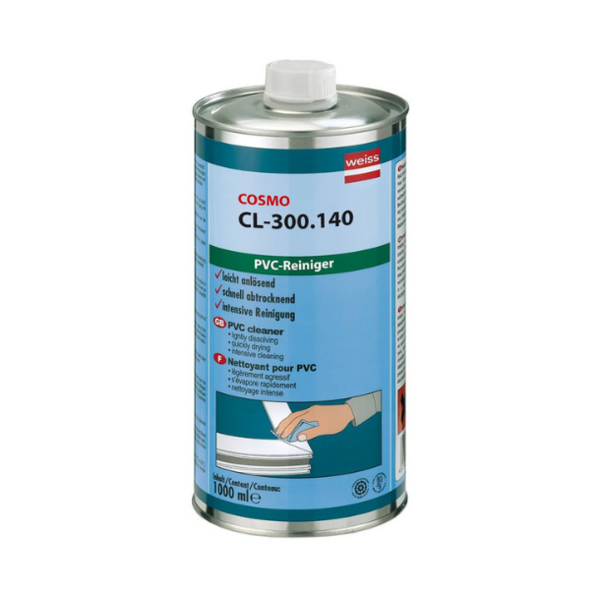 Nettoyant PVC COSMO CL-300.140 non agressif (Présentation) Nettoyant pvc cosmo cl-300.140 non agressif