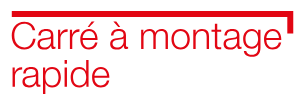label Hoppe carré montage rapide et facile Hoppe carré montage rapide et facile