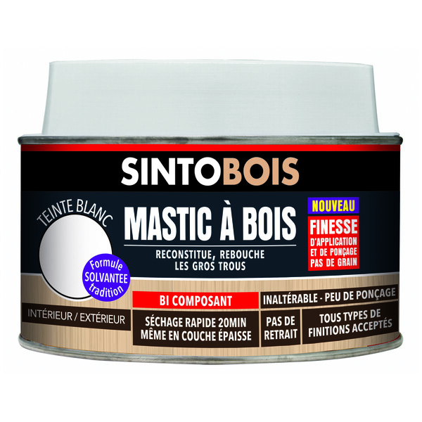 Mastic a bois fin sintobois