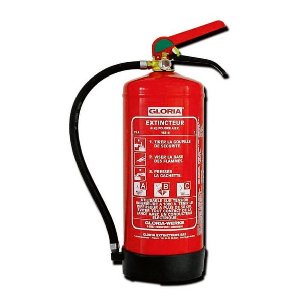 EXTINCTEUR A POUDRE ABC PD6GA (Présentation) Extincteur a poudre abc pd6ga