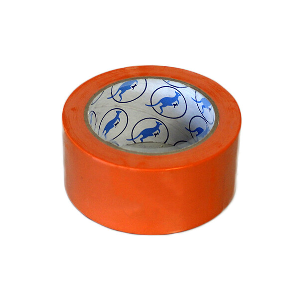 Adhesif pvc orange 50mm x 33m