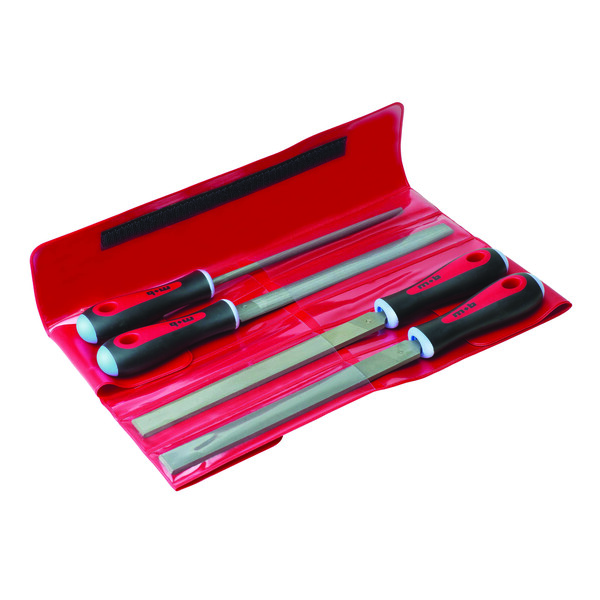 Limes bi-matiere 200mm (trousse de 4)