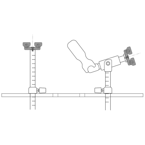 Adaptateur pour tube compatible pince piston tcp et serre joint tcs