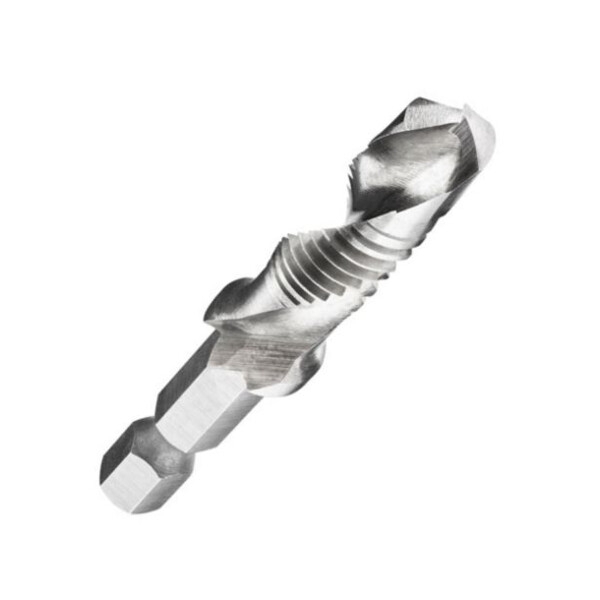 5 forets a tarauder emmanchement hex de m4 a m10