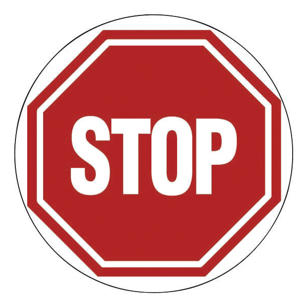 Disque de signalisation 300 mm