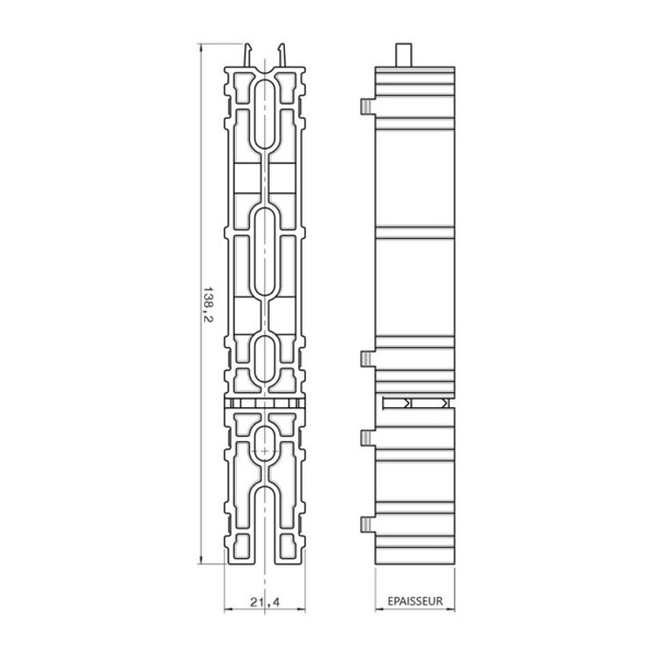 Adaptateur montant luce