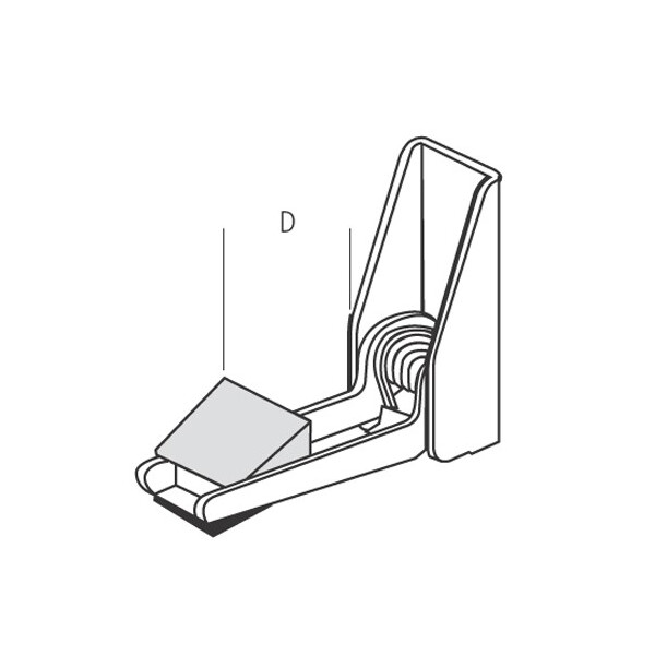 Arrêt automatique aluminium