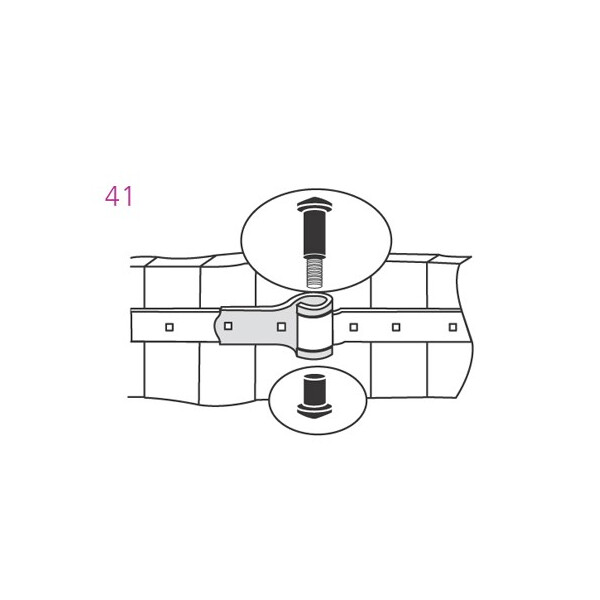 Articulation pour penture