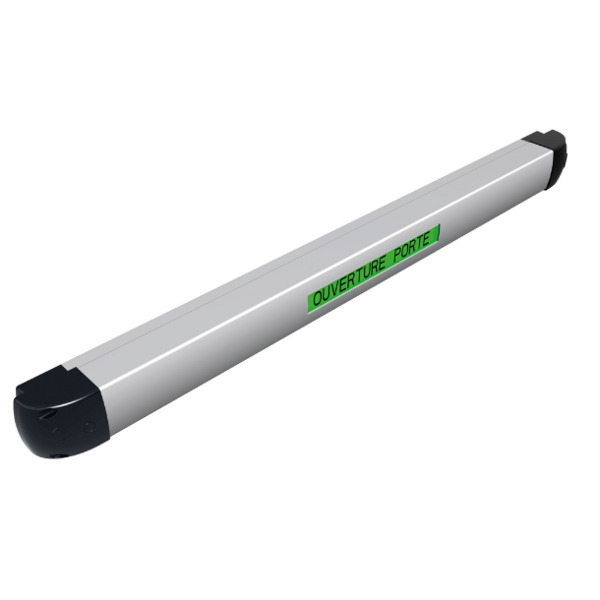 Barre de contact pmr avec passe câble