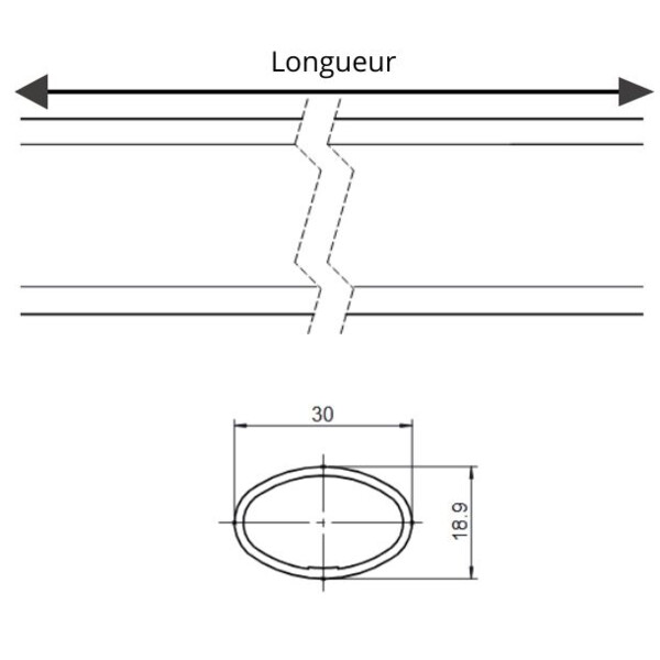 Barre de poussée oltre