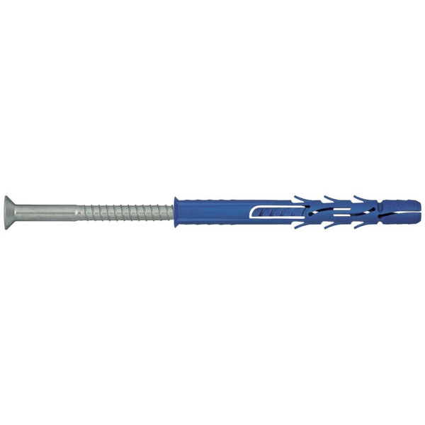Cheville nylon avec vis tete fraisee ff1