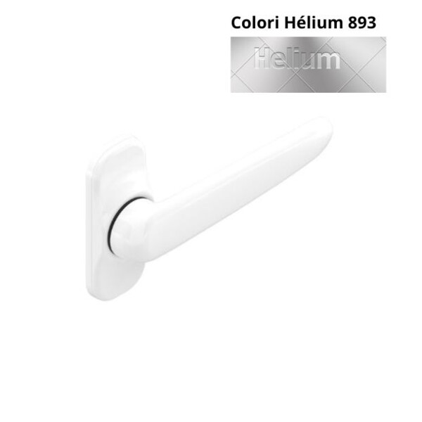 Béquille sur rosace simple diane saillie réduite