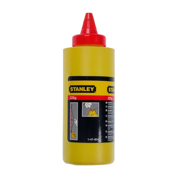 Biberon de poudre à tracer rouge