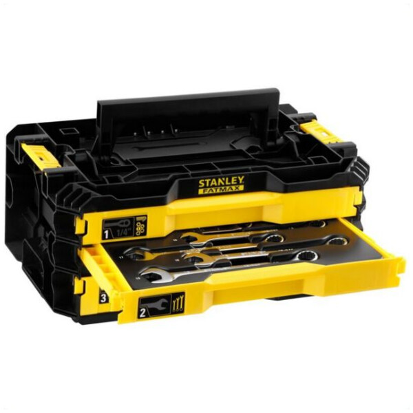 Boite 3 tiroirs outillée pro-stack™ – 126 pcs