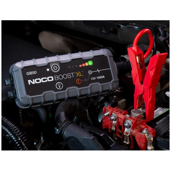 Booster charge multiproduit - usb à batterie auto 1500a