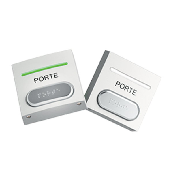 Bouton poussoir abs no/nf + led