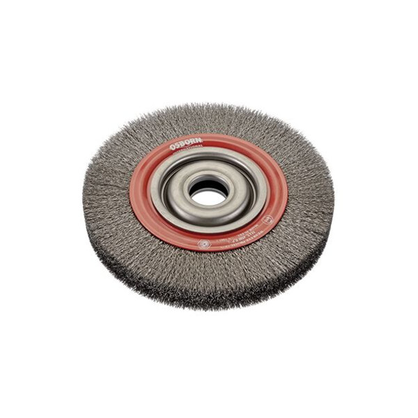 Brosse circulaire fil ondule