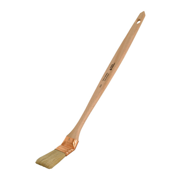 Brosse radiateur coudée