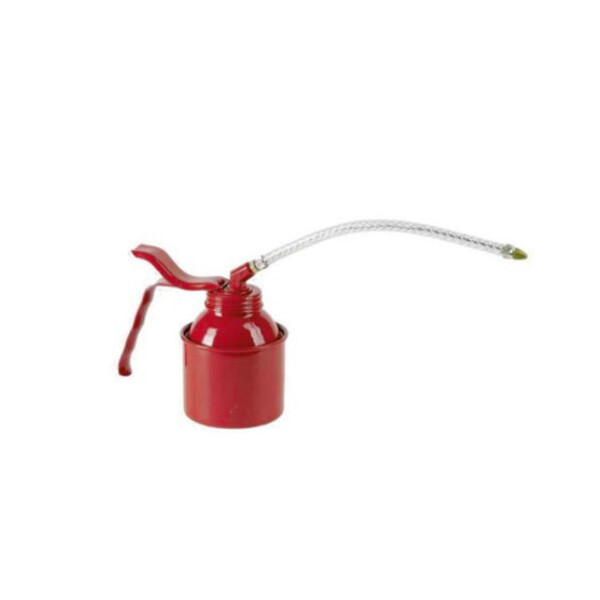 Burette acier 250ml bec flexible 210mm