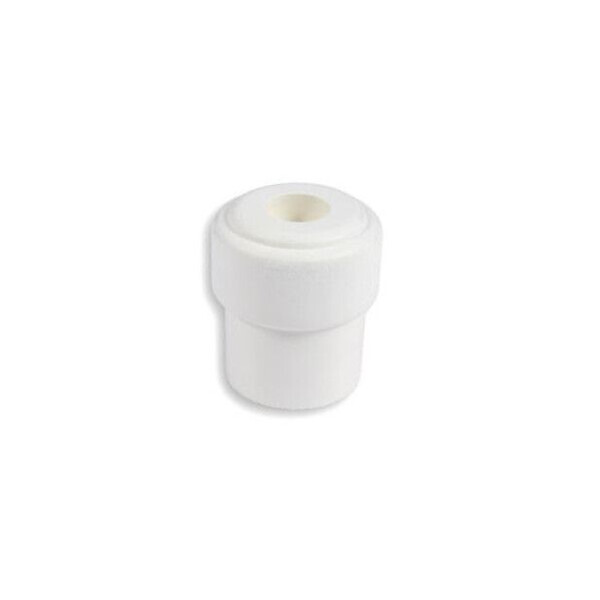Butée de stol caoutchouc blanc d.32xh.36 mm