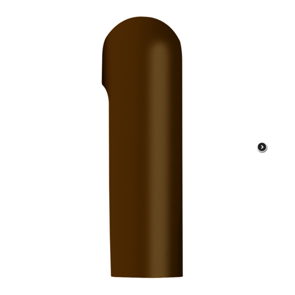 Cache fiche alu bout rond