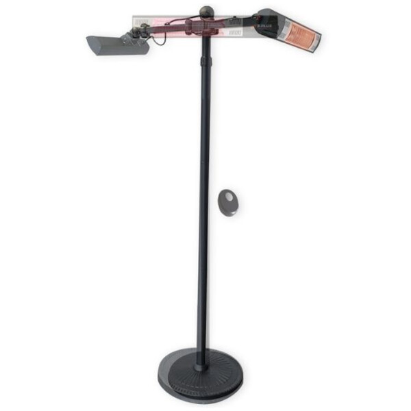 Chauffage radiant électrique sur mât