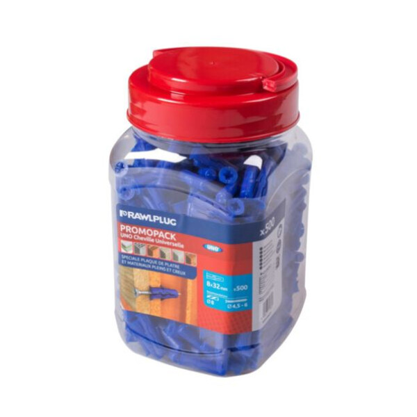 CHEVILLE UNIVERSELLE UNO PP (Présentation) Cheville universelle uno pp