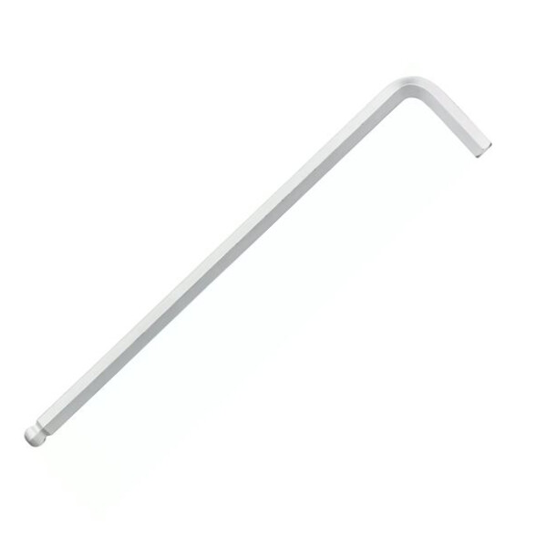 Clé coudée 6 pans tête sphérique