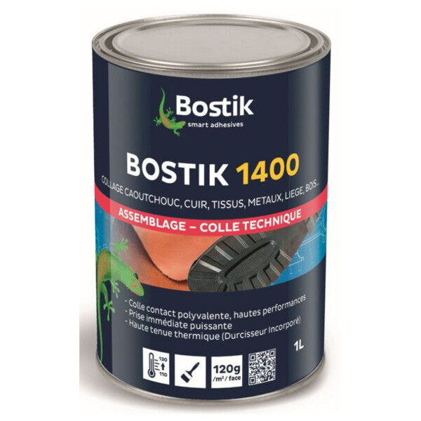 COLLE NEOPRENE BOSTIK 1400 LIQUIDE (Présentation) Colle neoprene bostik 1400 liquide