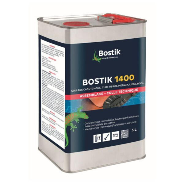 COLLE NEOPRENE BOSTIK 1400 LIQUIDE (Présentation) Colle neoprene bostik 1400 liquide