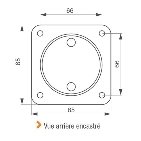 Contacteur à clé universel sans cylindre