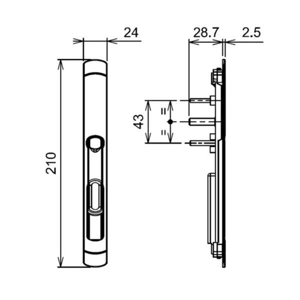 Cuvette solene manoeuvrante 7559