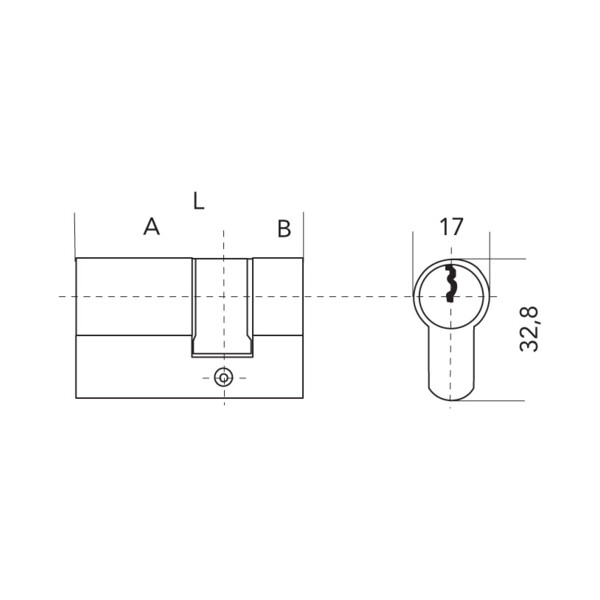 Cylindre demi rx - varié 5 clés