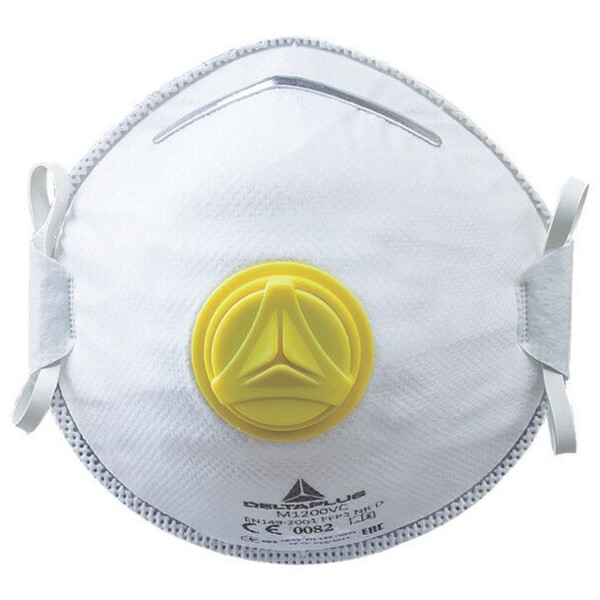 Demi-masques coques confort avec valve