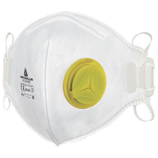 Demi-masques jetables pocket avec valve