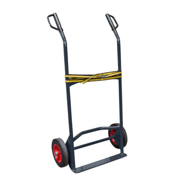 DIABLE A FUTS 250 KG - ROUES CAOUTCHOUC (Présentation) Diable a futs 250 kg - roues caoutchouc