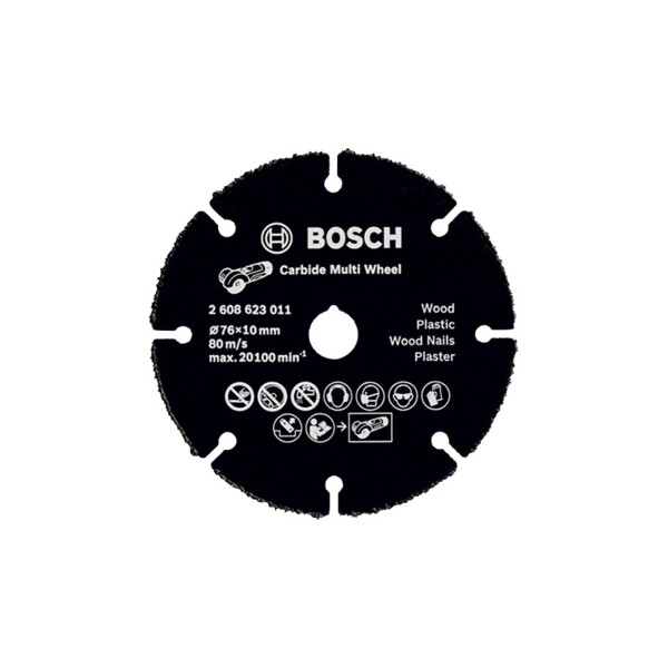Disque à tronçonner multimatériaux 76mm