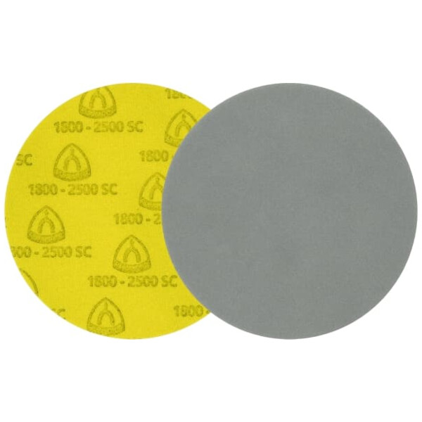 Disque abrasif extra fin sur support mousse