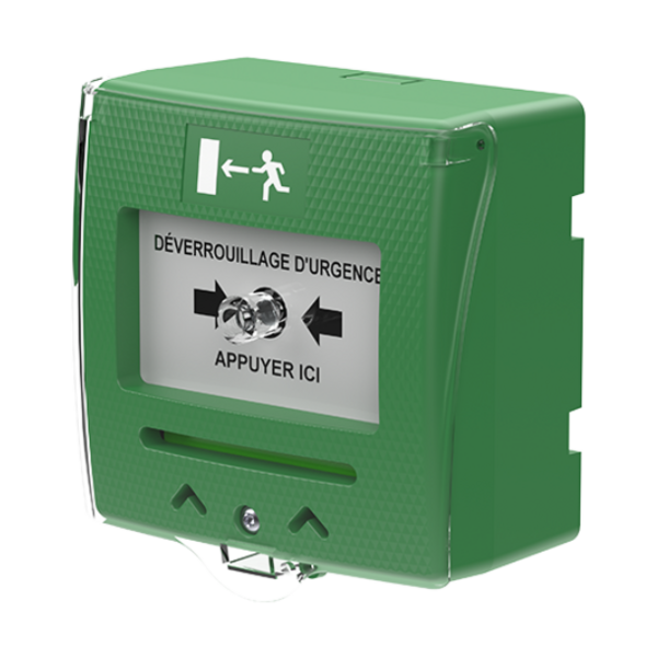 Dm vert shok 2 contacts + capot