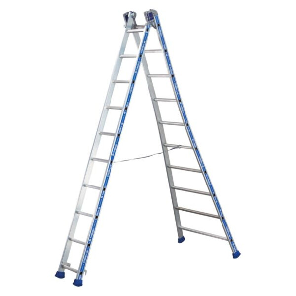 ECHELLE TRANSFORMABLE 2 ET 3 PLANS PLATINIUM (Présentation) Echelle transformable 2 et 3 plans platinium