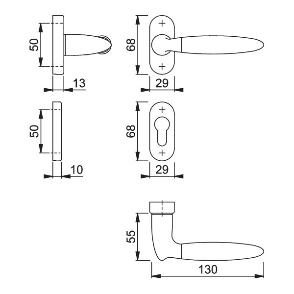 Ensemble athinai sur rosace