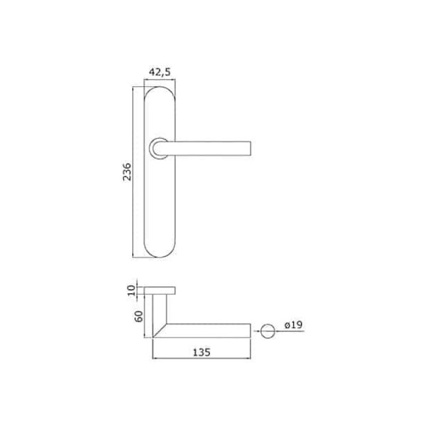 Ensemble inox sur plaque charleston
