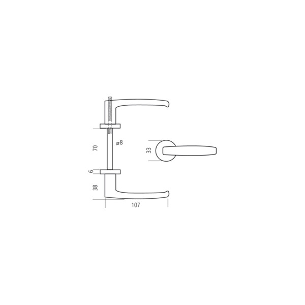 Ensemble porte ou portillon extérieur