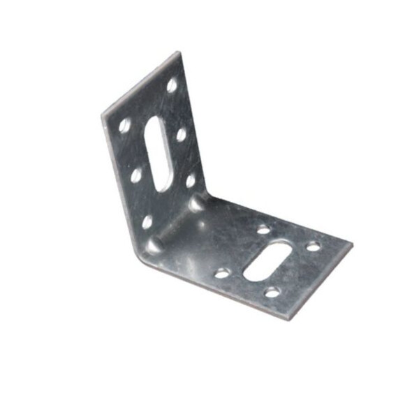 Equerre d ass 2 trous oblongs 60x60x40 ep 2mm