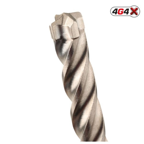 Foret béton sds+ 4g4 - 4 taillants