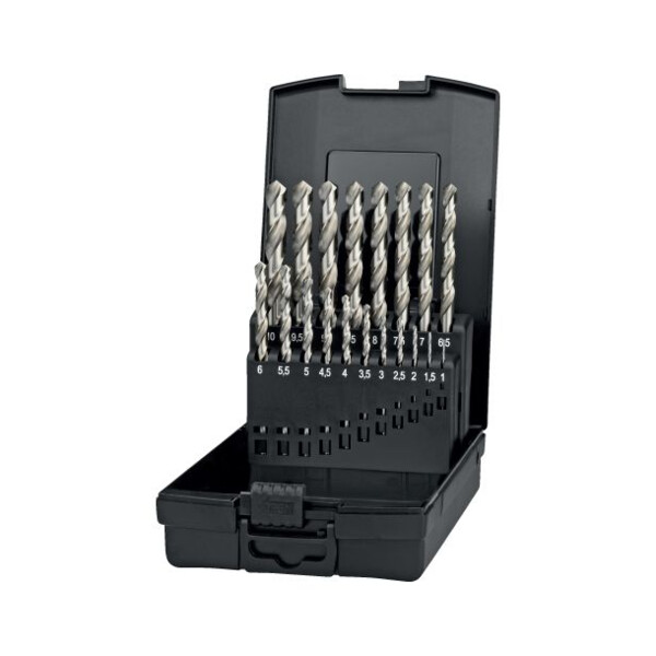 Foret queue cylindrique hss serie courte "11.430" (coffret)