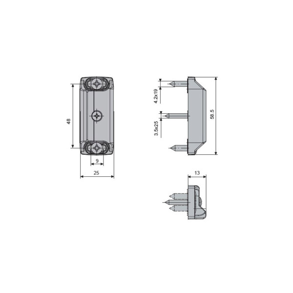 Gâche 8529a 1 et 2 vtx