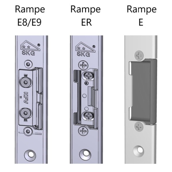 Gâche centrale - alu