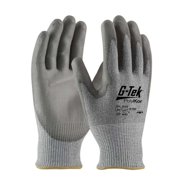 Gants anti coupure C polyurethane  (Présentation) Gants anti coupure c polyurethane